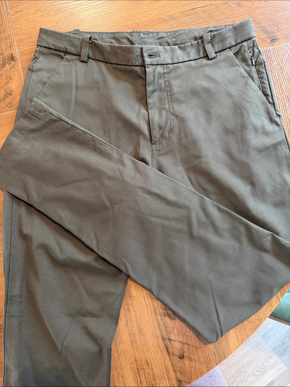 lululemon athletica Men's Olive Green ABC pants